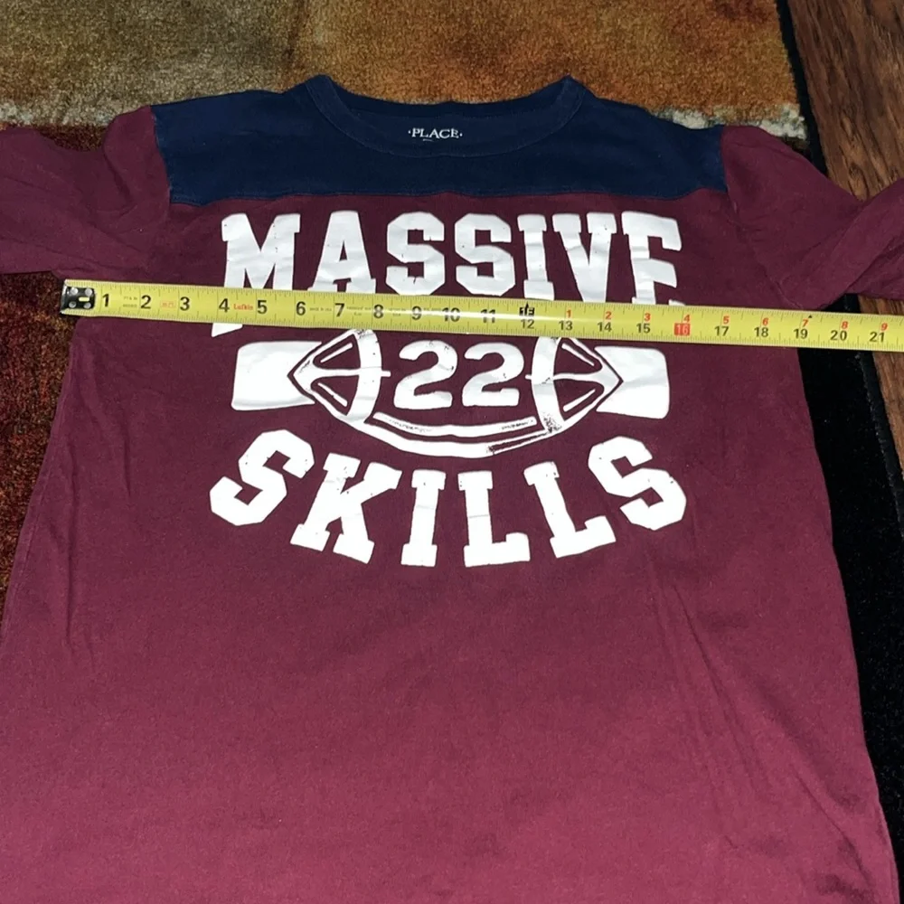 VGUC Children’s Place Boy’s “Massive Skills” Long-sleeved Top - Sz XXL/16